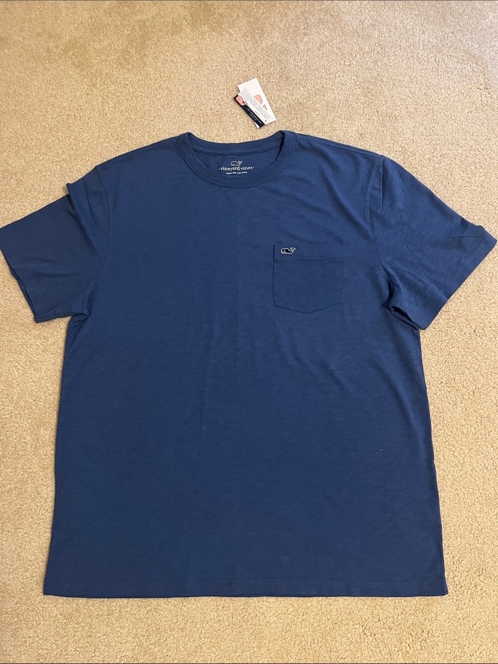 NEW! Vineyard Vines Blue Pocket Tshirt
